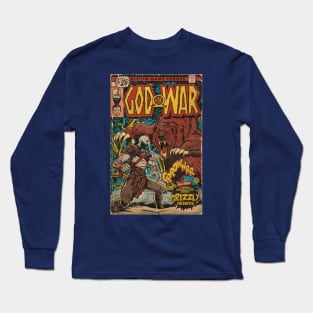 GOW Bear Scene Comic Cover fan art Long Sleeve T-Shirt